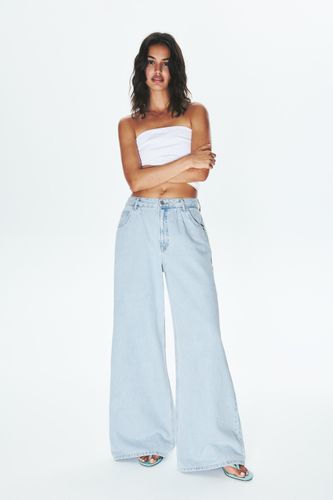 Jeans Wide Leg Pinces - Pull&Bear - Modalova