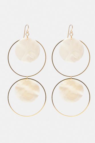 Boucles D'oreilles Longues Double Cercle - Pull&Bear - Modalova