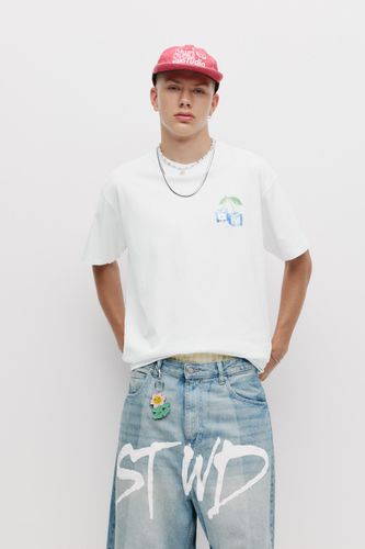 T-Shirt Stwd Cerises Glace - Pull&Bear - Modalova