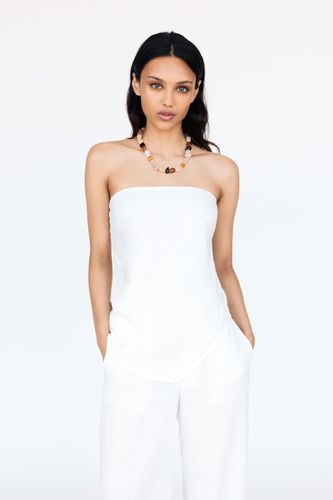 Top Bustier Asymétrique - Pull&Bear - Modalova