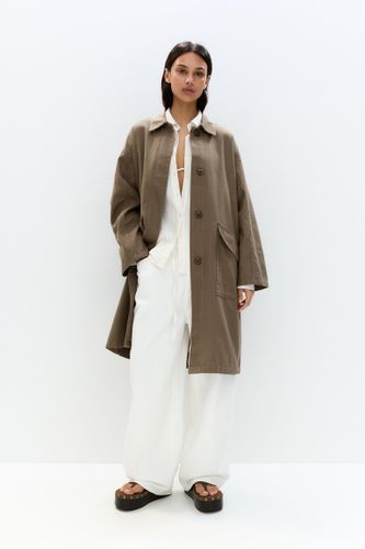 Manteau Oversize Poches - Pull&Bear - Modalova