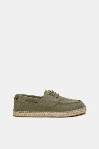 Chaussures Bateau En Jute - Pull&Bear - Modalova