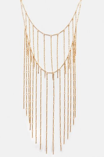 Collier Double Franges - Pull&Bear - Modalova