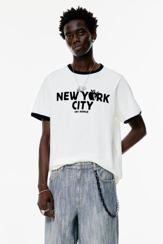 T-Shirt New York City - Pull&Bear - Modalova