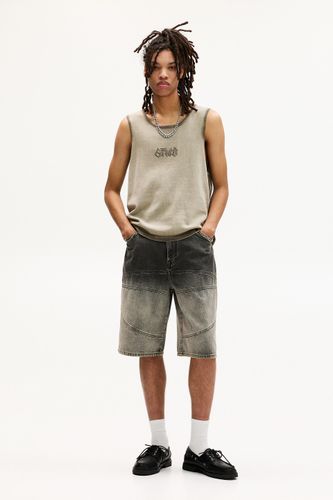 Bermuda En Jean Skater Dégradé - Pull&Bear - Modalova