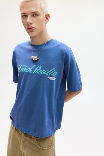 T-Shirt Stwd Détail Brodé - Pull&Bear - Modalova