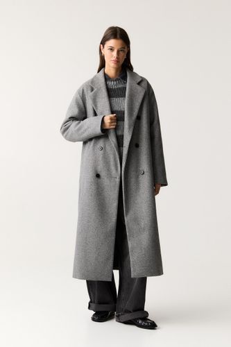 Manteau Long Soft Touch - Pull&Bear - Modalova