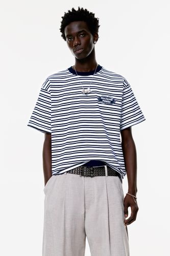 T-Shirt Rayures Menu Paris - Pull&Bear - Modalova
