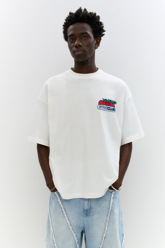 T-Shirt Stwd Imprimé Pomme - Pull&Bear - Modalova