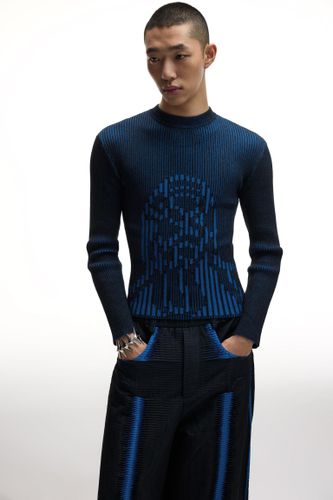 Pull En Maille Vanisée Chet Lo - Pull&Bear - Modalova