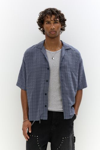Chemise À Carreaux Seersucker - Pull&Bear - Modalova