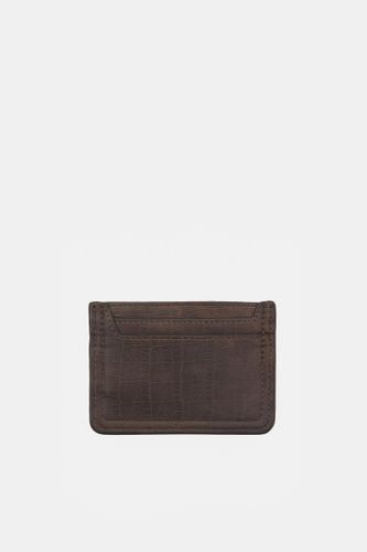 Porte-Cartes Similicuir Texturé - Pull&Bear - Modalova