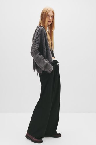 Pantalon Jogger Combiné À Plis - Pull&Bear - Modalova