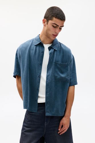 Chemise Fluide À Manches Courtes - Pull&Bear - Modalova