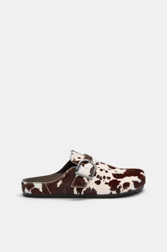 Sabots Cuir Vache - Pull&Bear - Modalova