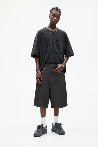 Bermuda En Jean Carpenter Super Ample - Pull&Bear - Modalova