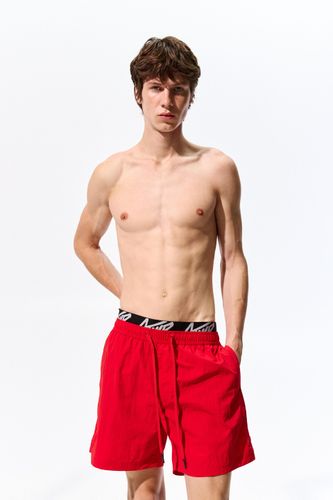 Maillot De Bain Taille Boxer - Pull&Bear - Modalova