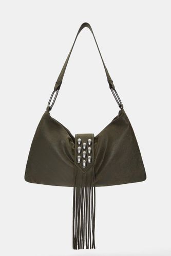 Sac Porté Épaule Clous Et Franges - Pull&Bear - Modalova