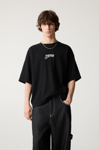 Sweat Manches Courtes Elektrikal Picture - Pull&Bear - Modalova