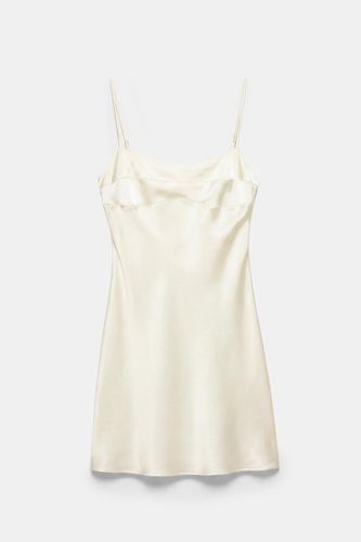 Mini-Robe Satinée À Bretelles - Pull&Bear - Modalova