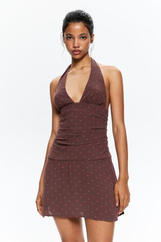 Robe Courte À Pois - Pull&Bear - Modalova