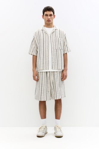 Short Jogging À Rayures - Pull&Bear - Modalova