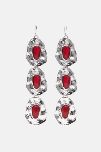 Boucles D’oreilles Pendantes Pierre - Pull&Bear - Modalova