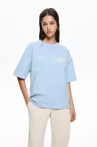 T-Shirt Run & Brunch Club - Pull&Bear - Modalova