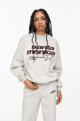 Sweat À Imprimé Universitaire - Pull&Bear - Modalova