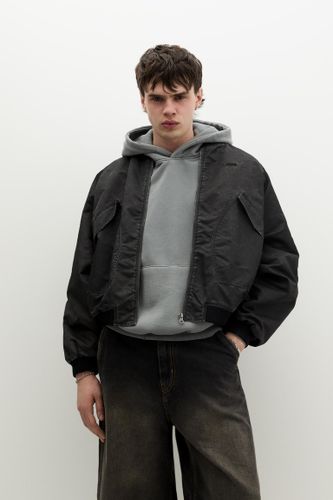 Veste Bomber Poches - Pull&Bear - Modalova