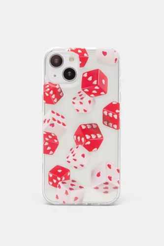 Coque Iphone Dés Cœurs - Pull&Bear - Modalova