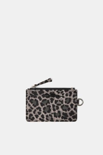 Porte-Cartes En Nylon Imprimé Léopard - Pull&Bear - Modalova