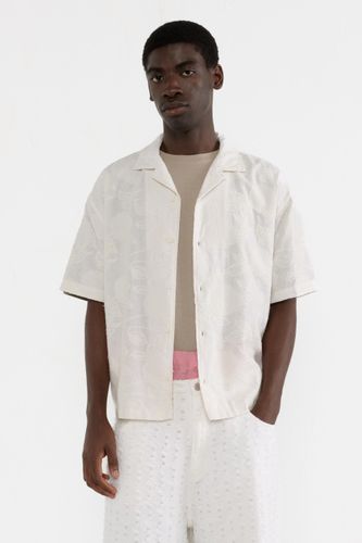 Chemise Jacquard Fleurs - Pull&Bear - Modalova