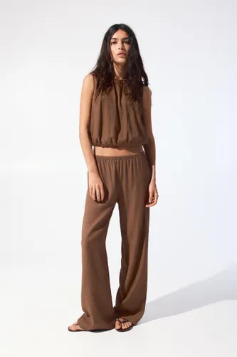 Pantalon Pyjama Rustique - Pull&Bear - Modalova