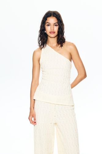 Top Asymétrique Texturé - Pull&Bear - Modalova