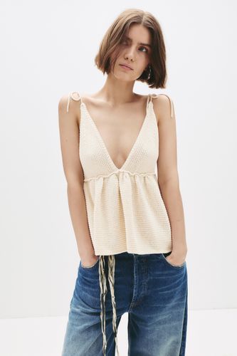 Top En Crochet À Bretelles - Pull&Bear - Modalova