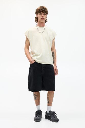 Bermuda En Jean Baggy Loose - Pull&Bear - Modalova