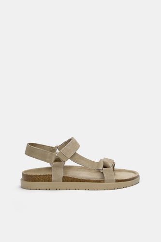 Sandales Brides Cuir - Pull&Bear - Modalova