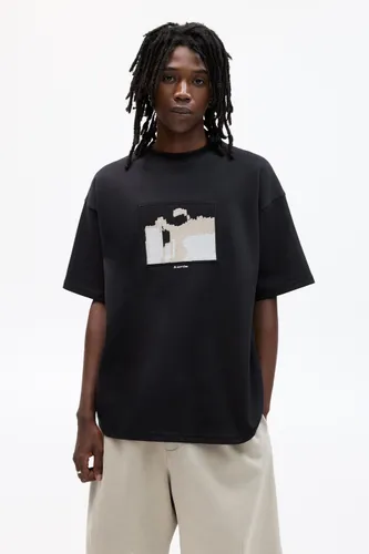 Sweat-Shirt Manches Courtes Brodé - Pull&Bear - Modalova