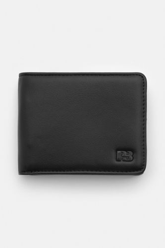 Portefeuille En Similicuir Noir - Pull&Bear - Modalova