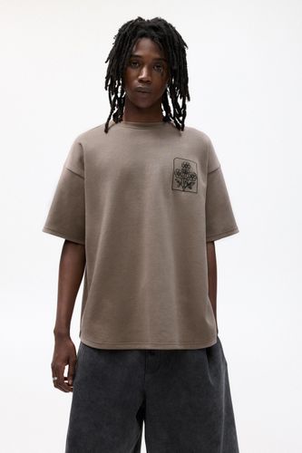 Sweat Manches Courtes Interlock - Pull&Bear - Modalova
