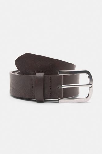 Ceinture En Similicuir Marron - Pull&Bear - Modalova