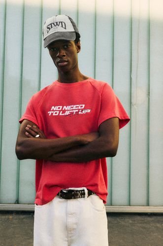 T-Shirt Manches Courtes Raglan - Pull&Bear - Modalova