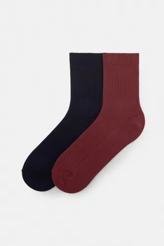 Lot De Chaussettes Hautes Côtelées - Pull&Bear - Modalova