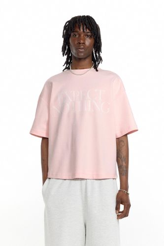 Sweat À Manches Courtes Interlock Avec Inscription - Pull&Bear - Modalova