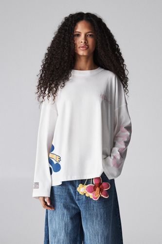 T-Shirt Manches Longues Bráulio Amado - Pull&Bear - Modalova