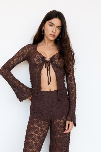 Blouse Dentelle Nœud - Pull&Bear - Modalova