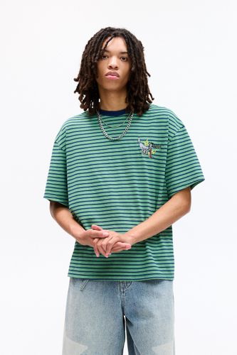 T-Shirt Rayé Tom Et Jerry Brodé - Pull&Bear - Modalova