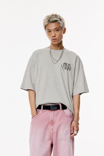 T-Shirt Délavé Stwd - Pull&Bear - Modalova