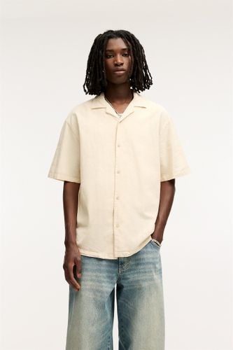 Chemise Basique Manches Courtes En Lin - Pull&Bear - Modalova